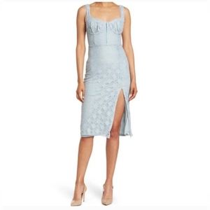 NWT- Astr hook & eye corset style midi